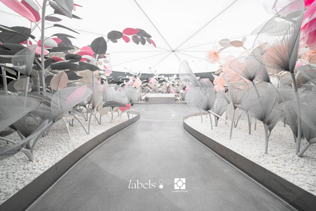 Quay phim timelapse công trình Labels Garden