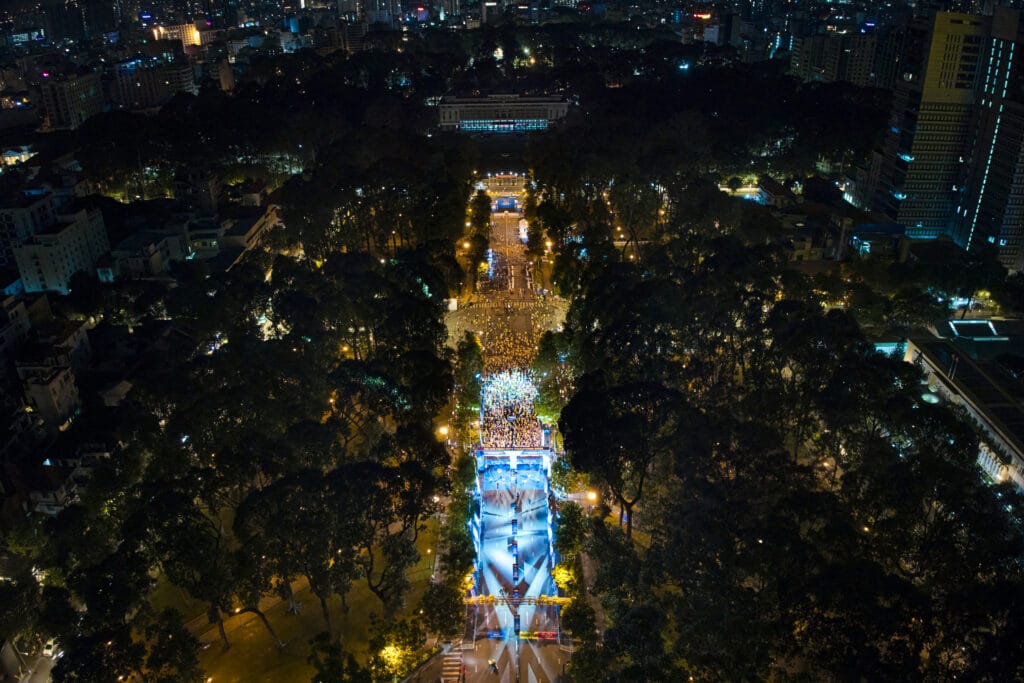 quay phim chup anh su kien hcmc marathon 2025